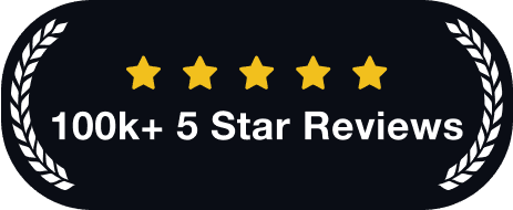 Image: 20k+ 5 Star Reviews