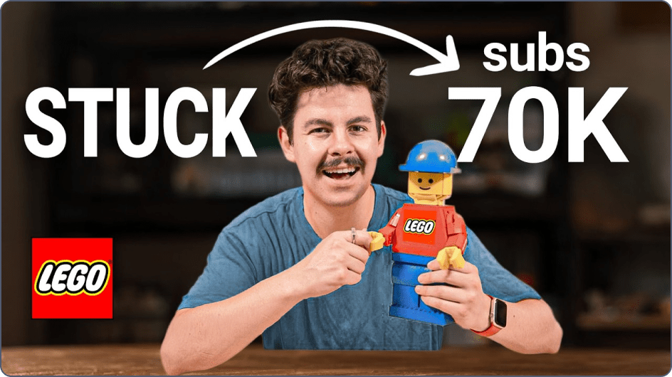 Image: from 0 to 70k subs journey