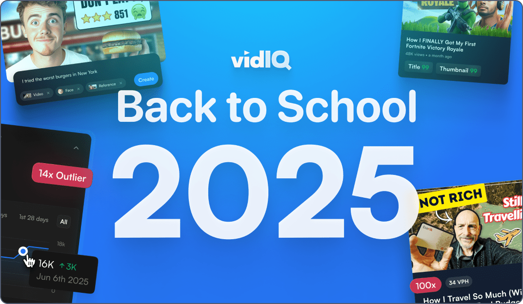 Image: Back To School with vidIQ