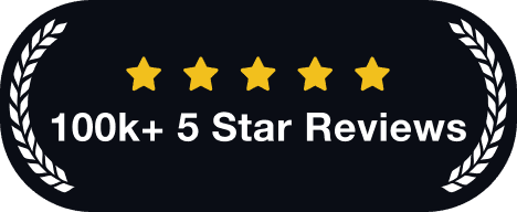 Image: 20k+ 5 Star Reviews